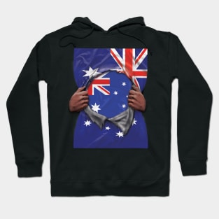 Australia Flag Australian Flag Ripped - Gift for Australian From Australia Hoodie